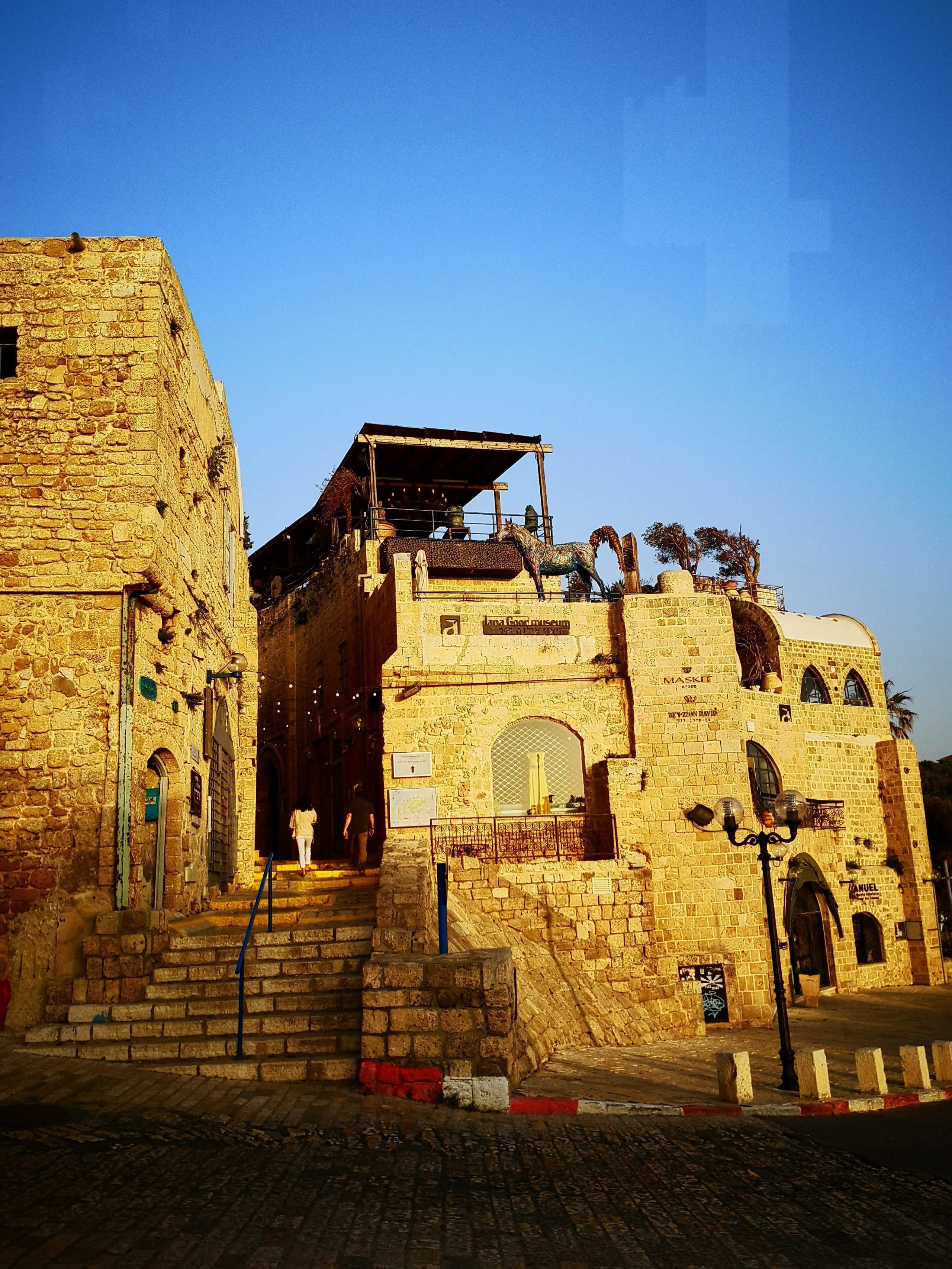 Bâtiments ocre de Jaffa
