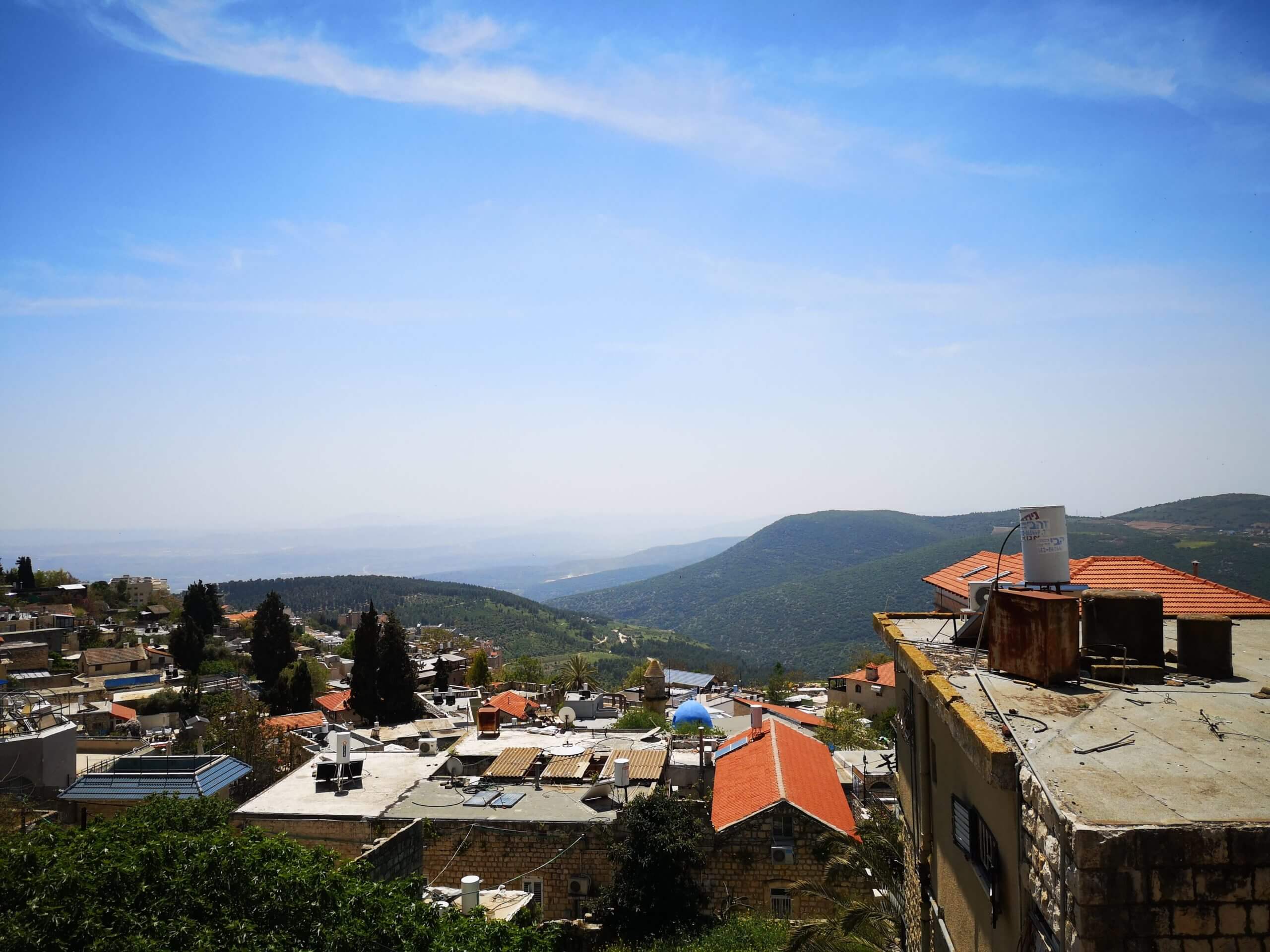 Les hauteurs de Safed