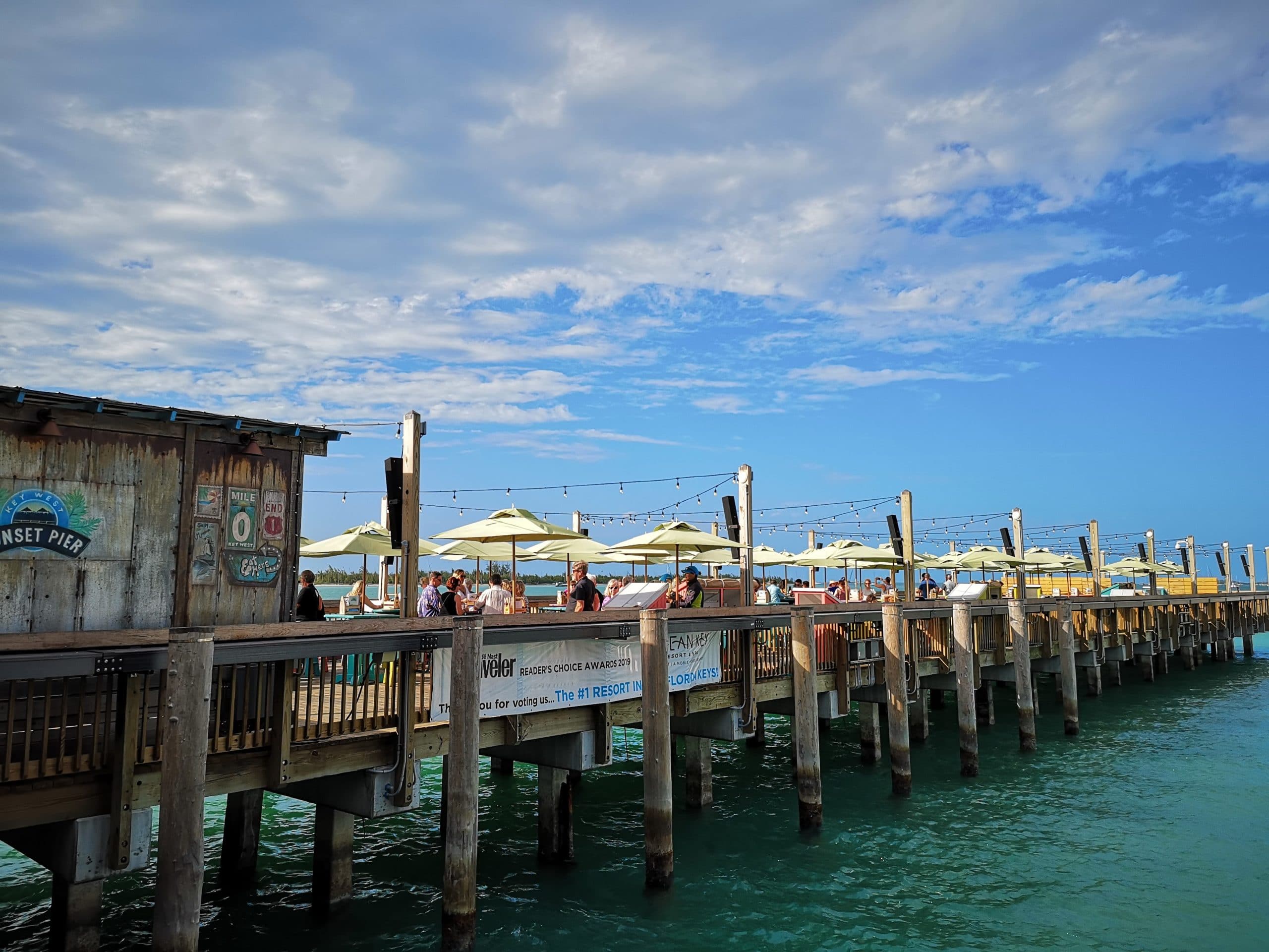 Sunset Pier bar Key West