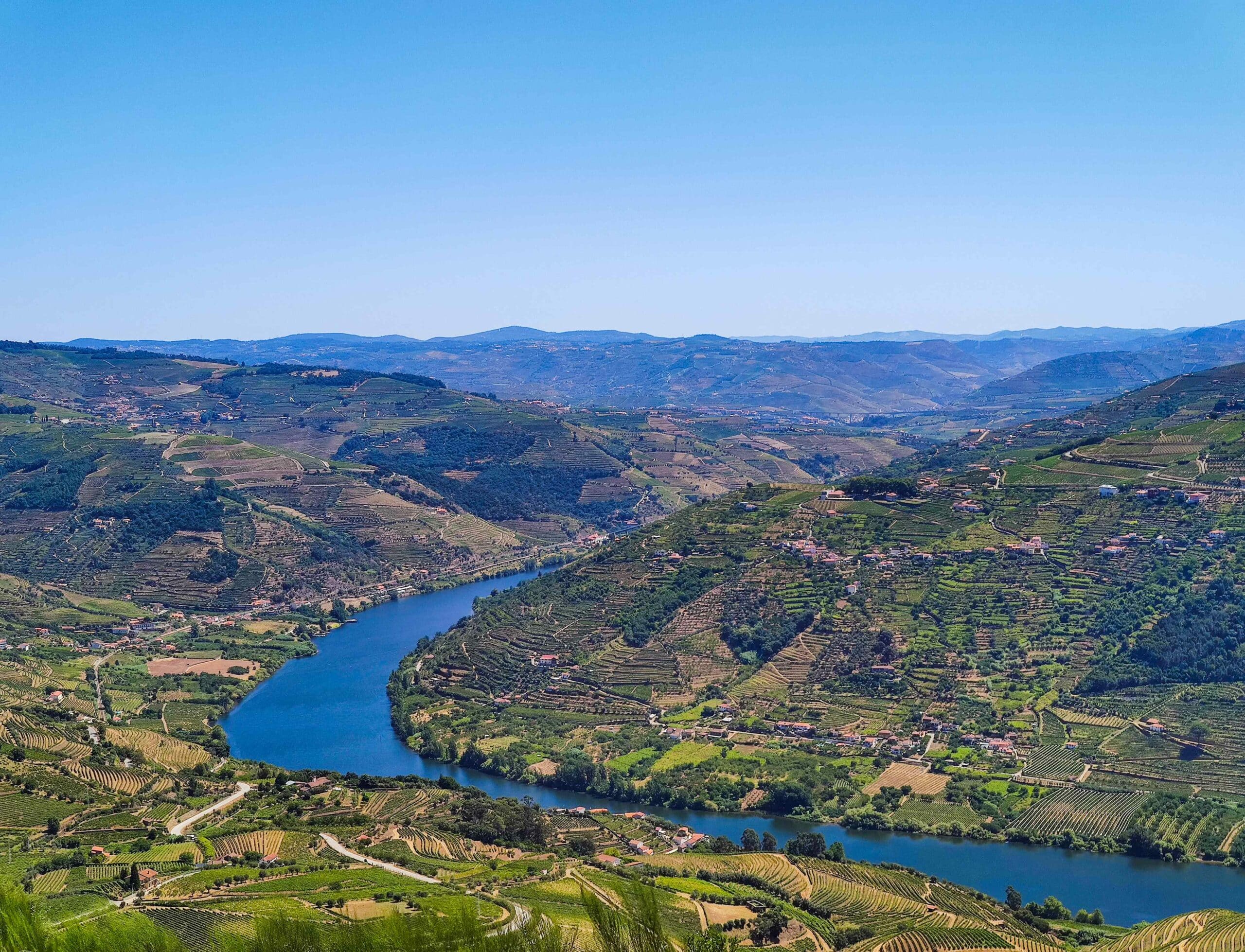 Vue sur la Vallée du Douro depuis un miradouro