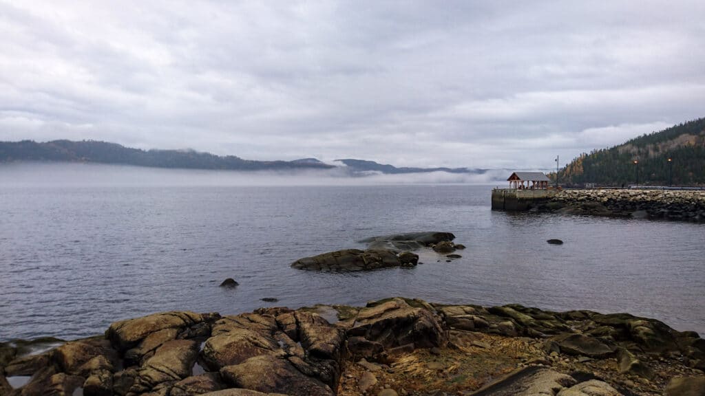 Vue sur le fjord du Saguenay au Québec